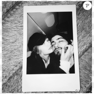 Gigi Hadid Et Zayn Malik Confirment Être En Couple - Zayn Malik Gigi Hadid Polaroid Clipart