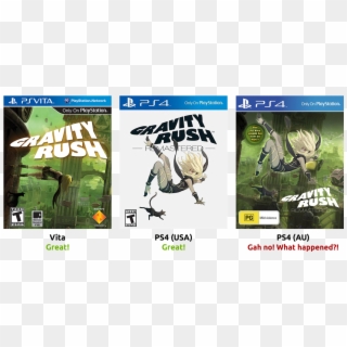 Click To Expand - Gravity Rush Remastered Ps4 Cover Clipart