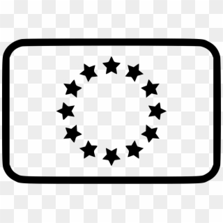 Europe Flag Comments - Stars In A Circle Clipart