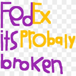 If The Fedex Logo Was Honest - Graphic Design Clipart