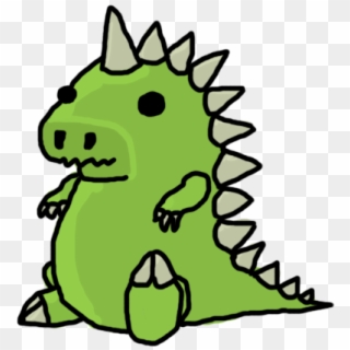 Drawn Godzilla Cute - Godzilla Cute Png Clipart