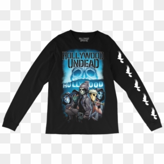 Hollywood Undead Comic Crew Long Sleeve Clipart