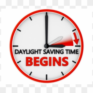 Daylight Saving Time Started In Europe Sunday, March - Wall Clock Clipart