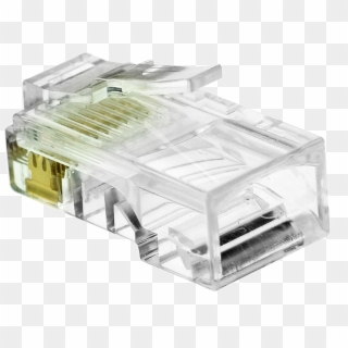 Cat5e Connector Rj45 Plug For Cat5e Ethernet Cable - Electrical Connector Clipart