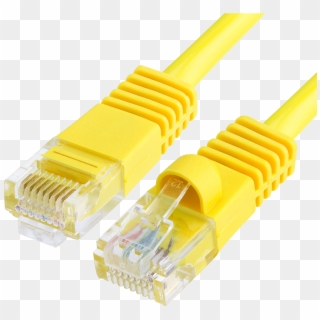 Image - Cat 5 Cable Yellow Clipart