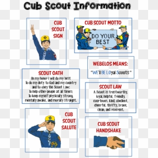 Cub Scouts - Cub Scout Oath And Law Clipart
