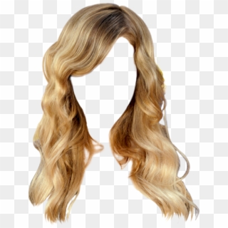 Lindsay Lohan Formal Long Wavy Hairstyle - Lace Wig Clipart