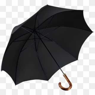 James Ince Walking Umbrella Black - Umbrella Clipart