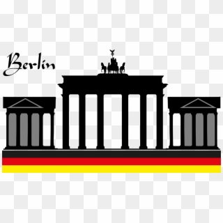Brandenburg Gate Berlin Capital Png Image - Brandenburg Gate Clipart