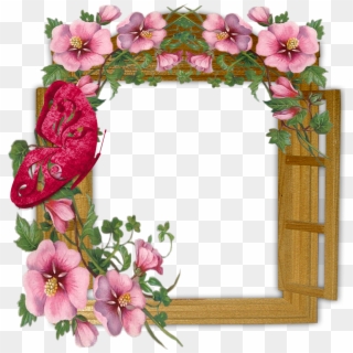 Download Flowers Photo Frame Clipart