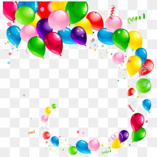 Marcos Cumpleaños Globos Png - Balloons Vector Clipart
