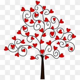 Beyond The Fringe - Tree Heart Doodle Clipart
