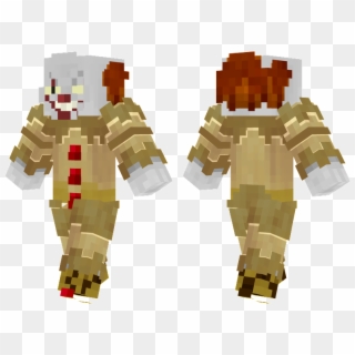 Pennywise - Pennywise Minecraft Skin Clipart