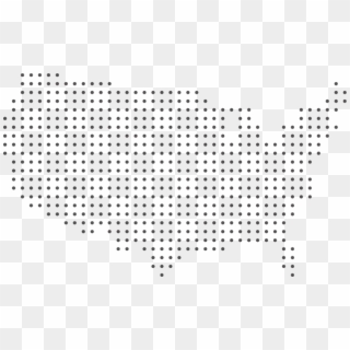 Click On A Size You Want To Download - Dotted Map Of Us Clipart