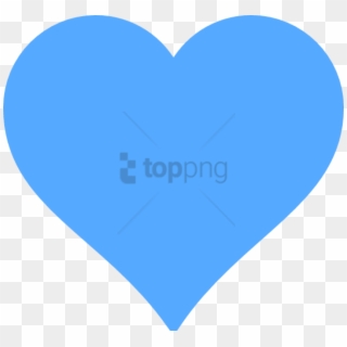Blue Heart Clipart Public Domain Music Heart - Blue Heart Png Transparent Png