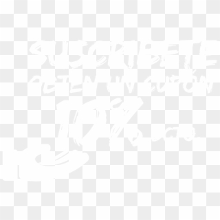 Suscribete Cupón - Calligraphy Clipart