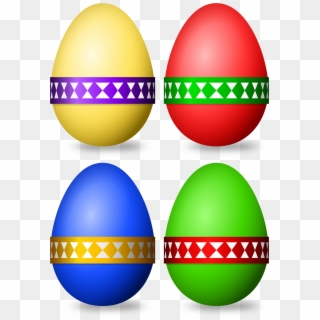 This Free Icons Png Design Of Decorated Eggs Clipart