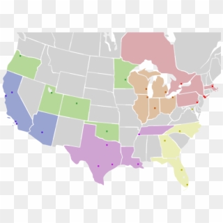 Free Library Image Of And Canada Nba Zoom Png - Map Of Usa And Canada Clipart