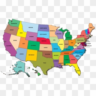 Want To See Your State Standards In Your Lesson Plans - High Resolution Us Map With States Clipart