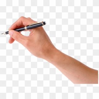 Thumb Image - Hand With Pen Png Clipart