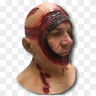 Bloody Hood Latex Full Head Mask Jason - Jason Voorhees Overhead Mask Clipart
