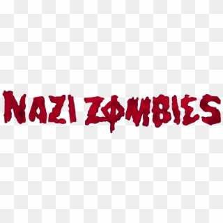 Codzombies - Nazi Zombies Logo Png Clipart