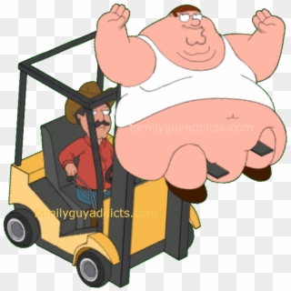 Fat Lois 4 Forklift Peter Raise The Roof - Forklift Peter Clipart