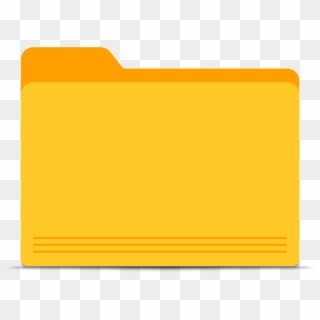 Blank Yellow Medium Image Png Ⓒ - Folder Image Png Clipart