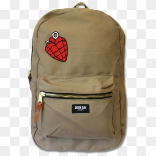 Green Day Heart Grenade Bagpack Clipart
