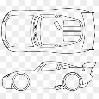 Lightning Mcqueen Line Drawing At Getdrawings - Lightning Mcqueen Side Drawing Clipart