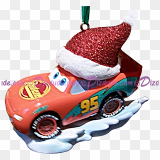 Front Of The Disney Pixar "cars" Lightning Mcqueen - Cars Christmas Lightning Mcqueen Clipart