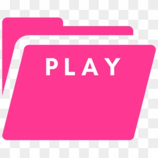 Barbie Pink Folder Play , Png Download - Sign Clipart