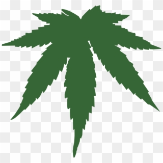 Cannabis Leaf Vector Clipart