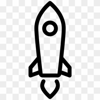 This Is A Picture Of A Rocket That Is Launching Straight Clipart