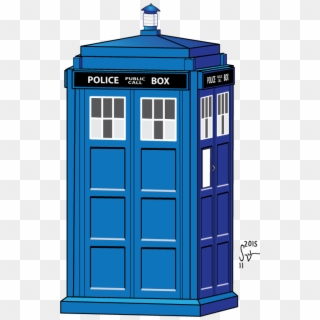 Doctor Who Clipart Police Box - Dr Who Tardis Drawing - Png Download