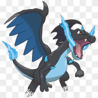 Anything Goes On This Page - Mega Charizard X Flying Clipart