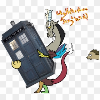 Discord, Doctor Who, Doctor Whooves, Draconequus, Safe, - Earls Court Clipart