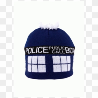 Tardis Doctor Who Knit Beanie At Cosplay Costume Closet - Doctor Who Clipart