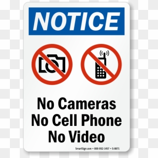 Notice No Security Sign - Sign Clipart