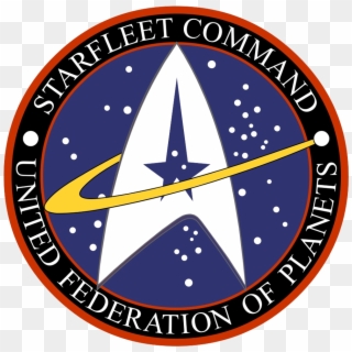 Viaje A Las Estrellas Logo - United Federation Of Planets Logo Star Trek Clipart