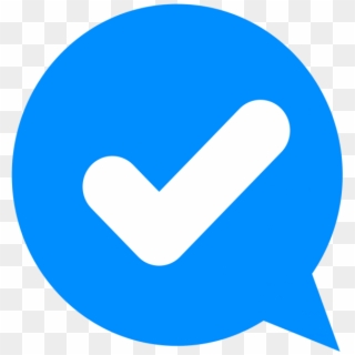 Blue Tick Icon Png Clipart