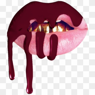Tongue Clipart Transparent Tumblr - Kylie Jenner Logo Lips - Png Download