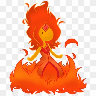 Flame Princess Png - Hora De Aventura Fuego Png Clipart