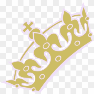 Gold Lav Tiara Princess Clip Art At Clker - Gold And Pink Crown Png Transparent Png