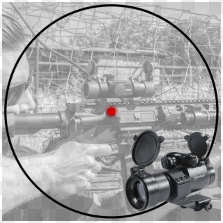 An Improvement Form Iron Sights, Firefield Red Dot - Sniper Rifle Clipart