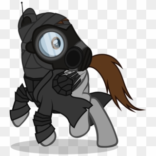 Misteraibo, Fallout Equestria, Gas Mask, Military, - Mlp Gas Mask Clipart