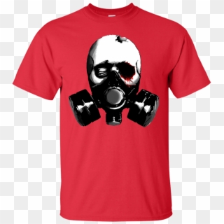 Skull With Gas Mask - Lesbian Tongue V Sign Clipart