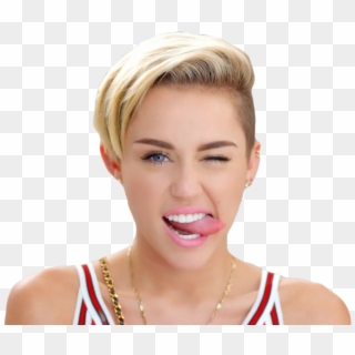 Vici S Life In - Miley Cyrus Tongue 23 Clipart