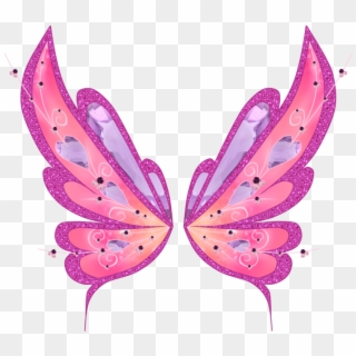 Pink Fairy Wings Png - Butterfly Clipart