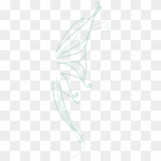 Atalin Fairy Wings - Sketch Clipart